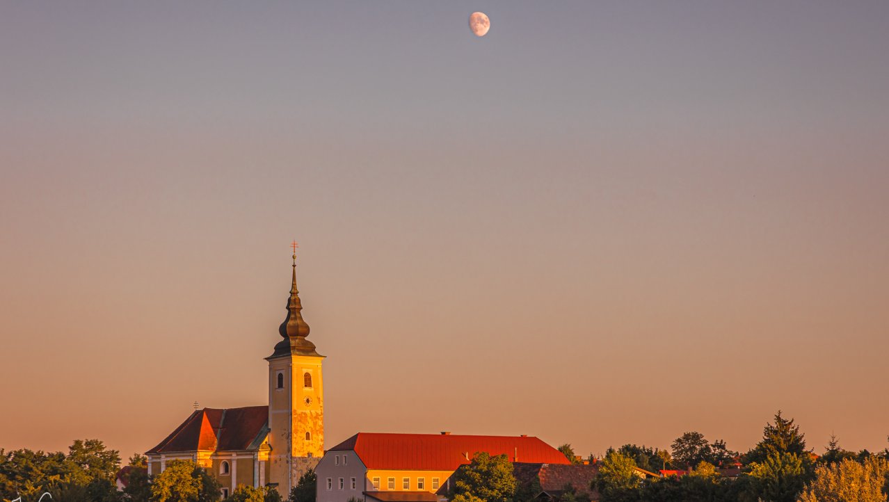 Sunset in Maribor