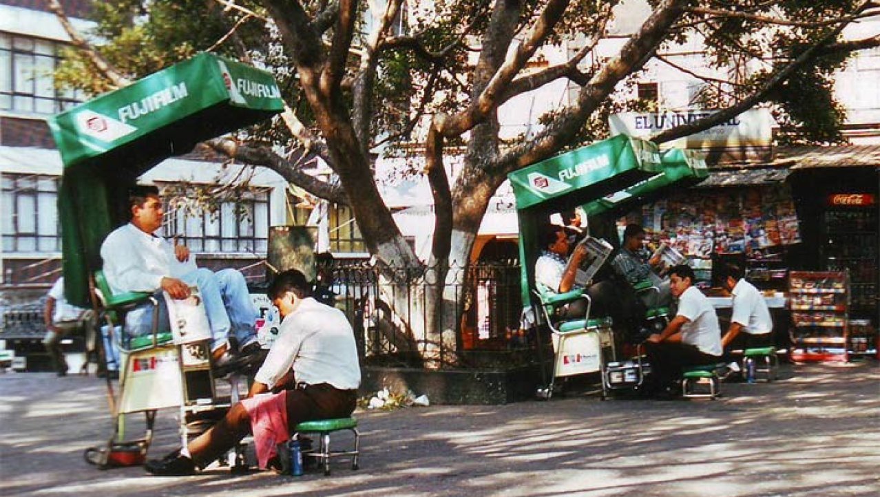 Schoenpoetsers in Cuernavaca