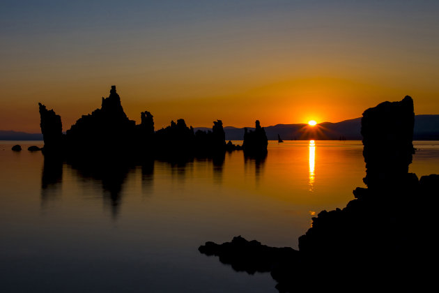 Zonsopkomst Mono Lake