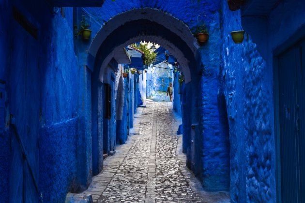 Het blauw van Chefchaouen