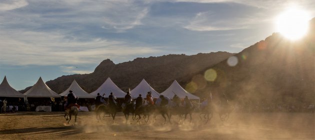 Amandelfestival en paardenraces