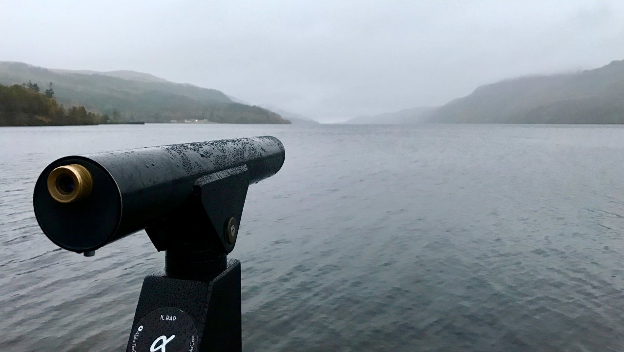 Turen over het meer van Loch Ness...