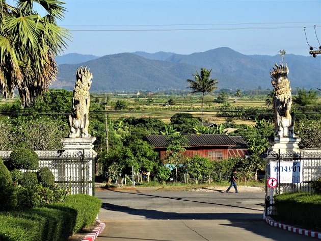 Tempel ingang.