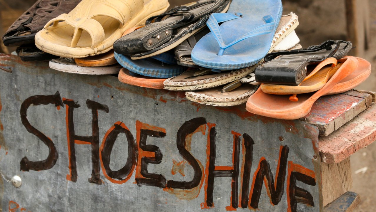 Shoeshine!