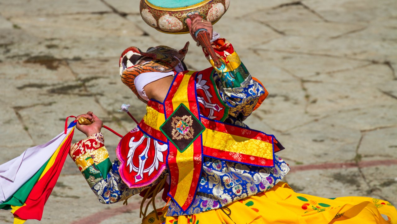 Feest vieren in Bhutan