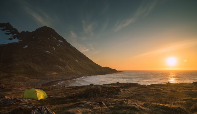 Senja, magie in de midzomernachtzon.