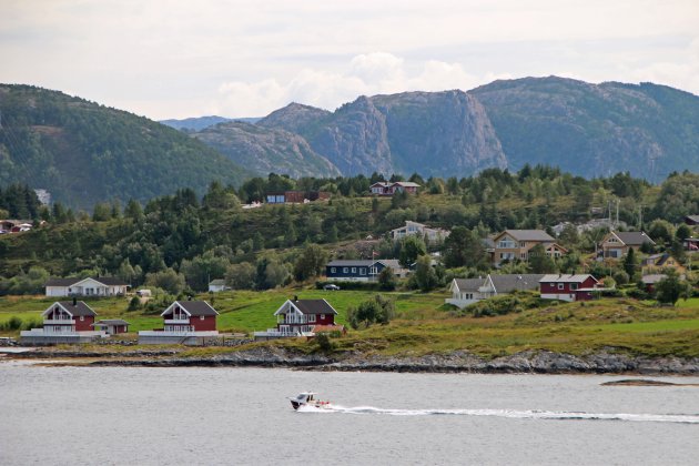 Noorwegen vanaf het water