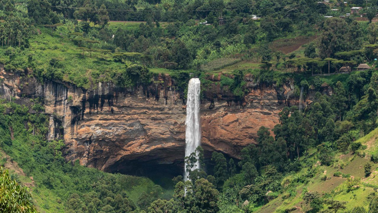 Grote waterval Sipi