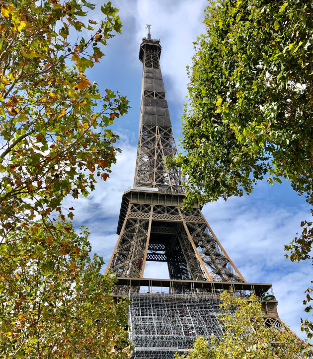 De iconische Eiffeltoren