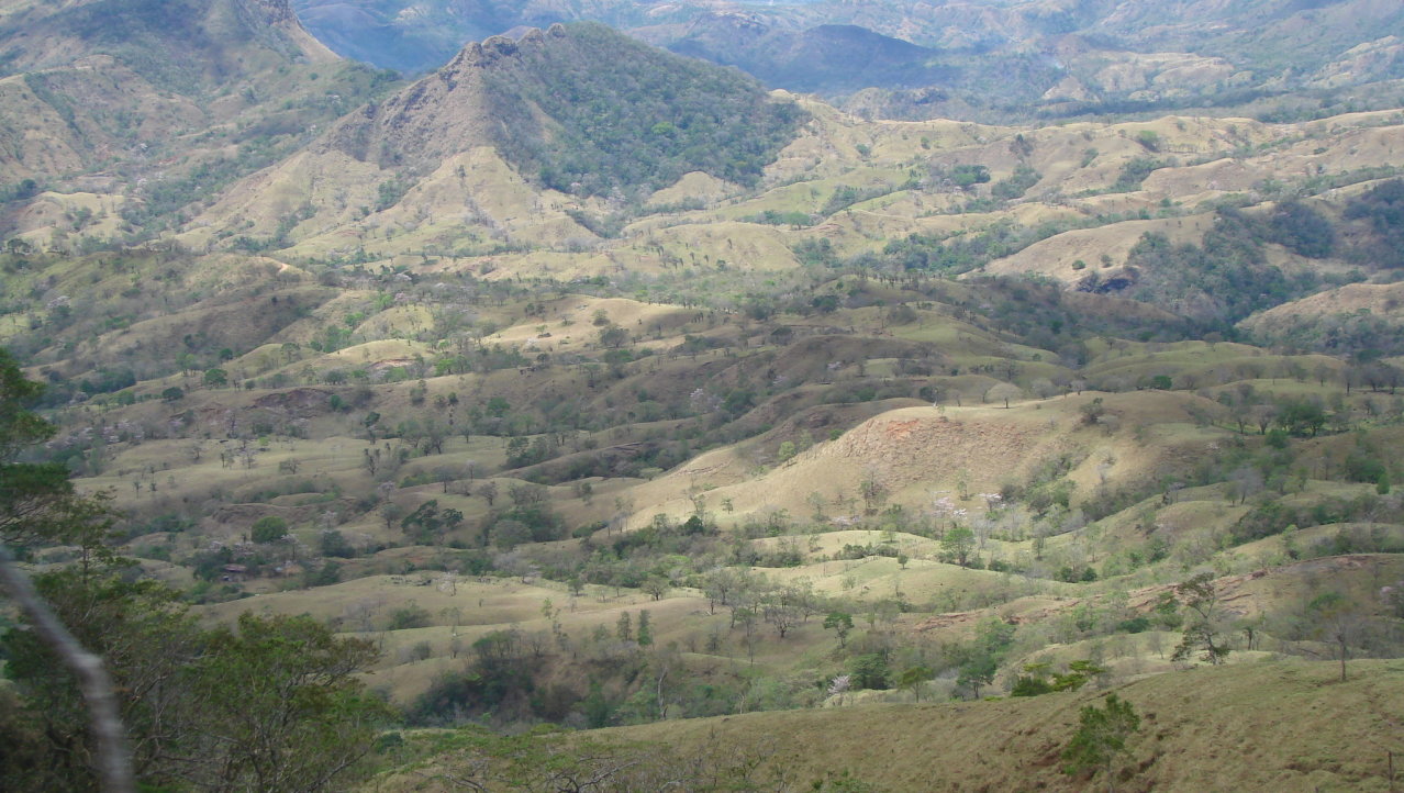 Palo Seco gebergte.