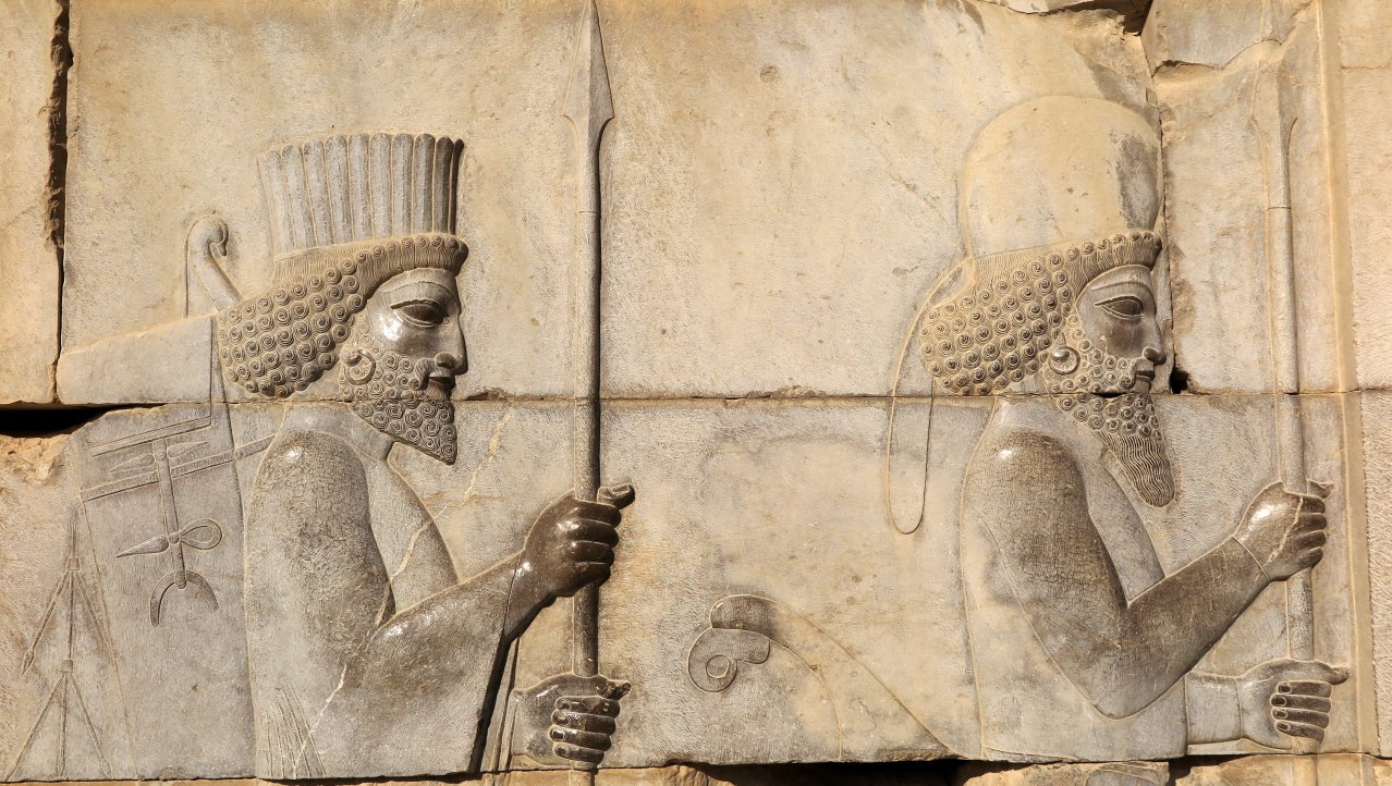 Bas-reliëfs in Persepolis
