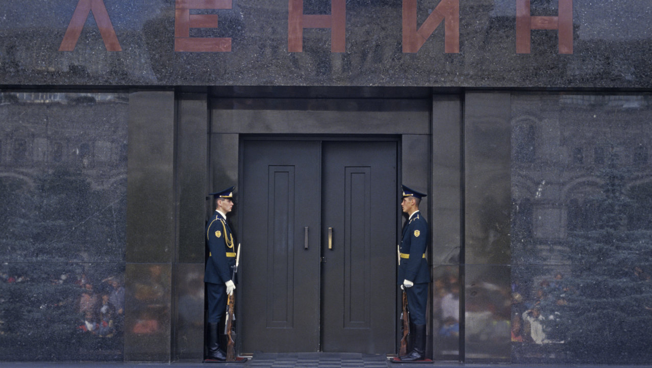 Lenin Mausoleum , Rode Plein, Moskou