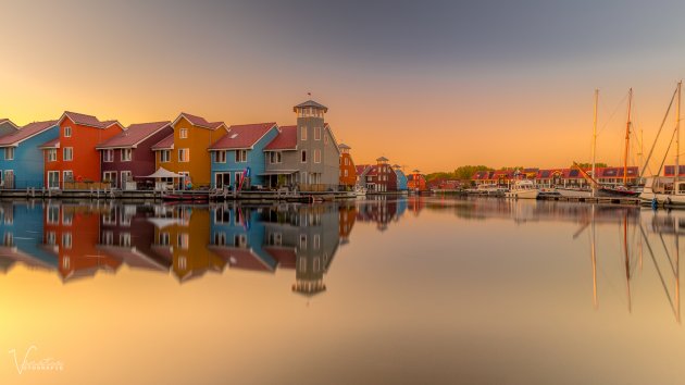 Reitdiephaven by Sunset