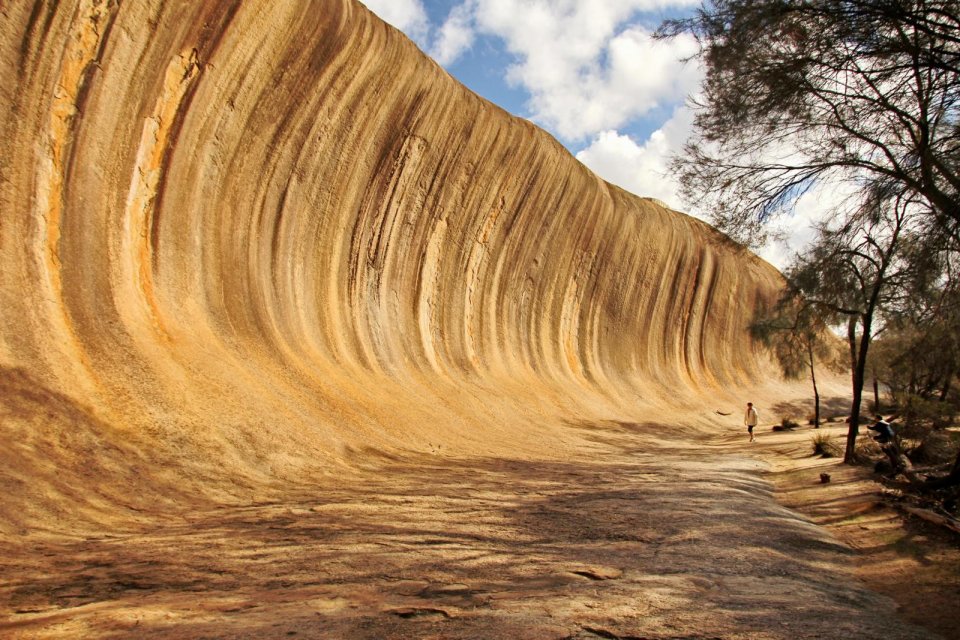 Wave Rock, Australië. Foto: Totajla