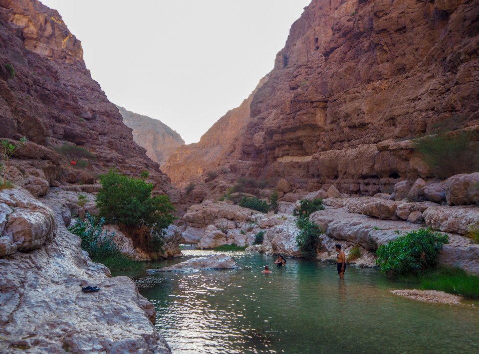 Wandeltochten Wadi Shab in Oman CREDIT iStock 