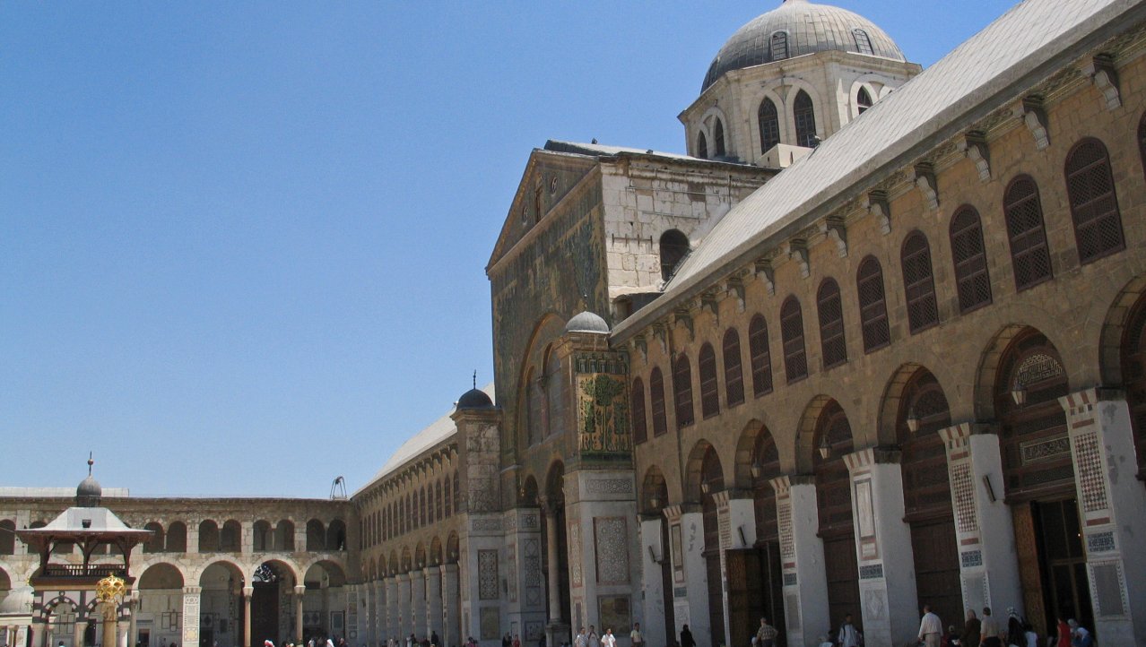 Grote moskee van Damascus Syrië