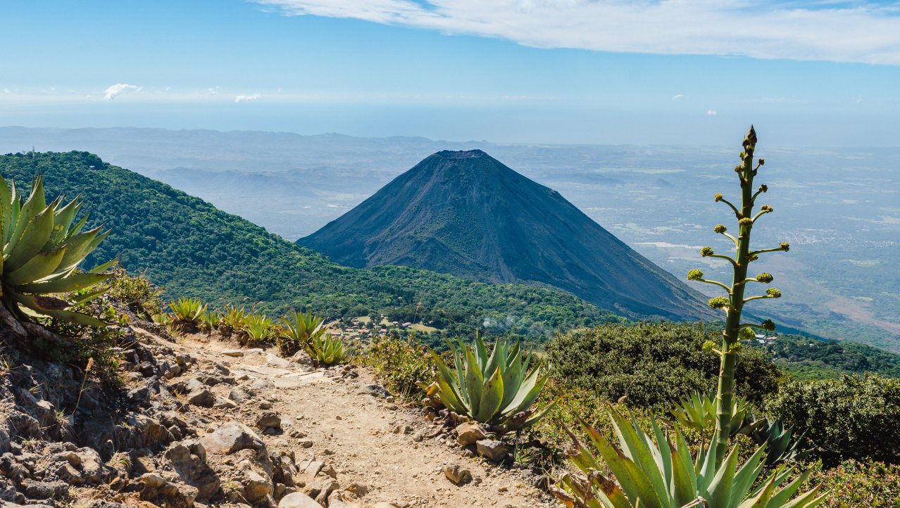 Hike naar de top van de hoogste vulkaan van El Salvador