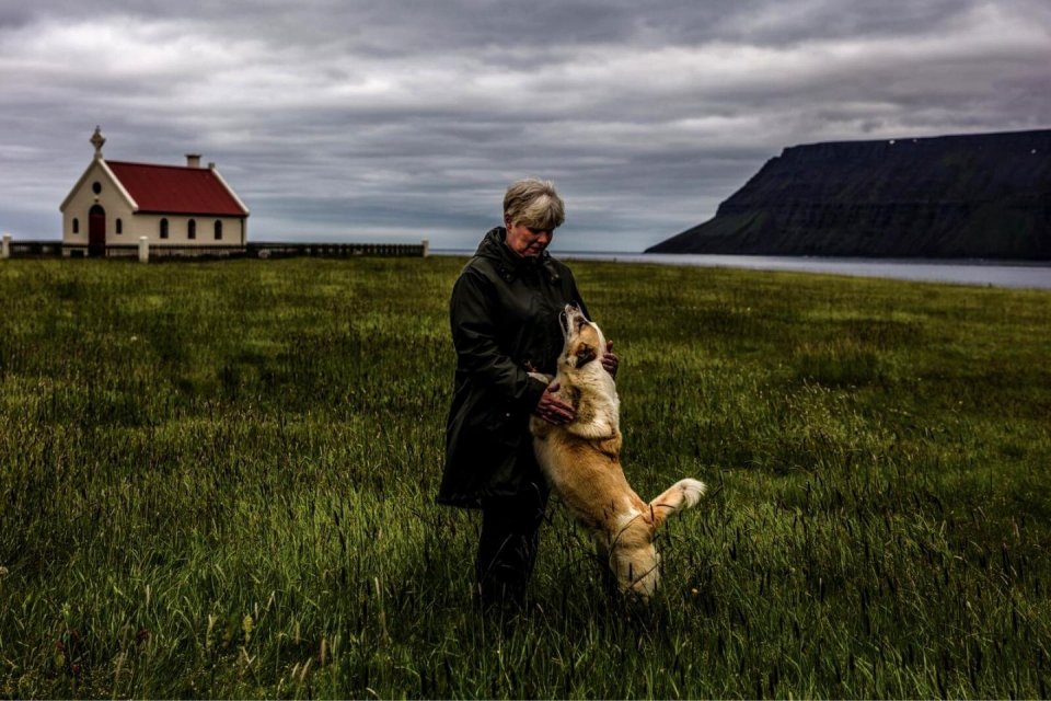 Schapenboerin Betty in IJsland. © Tim Bilman