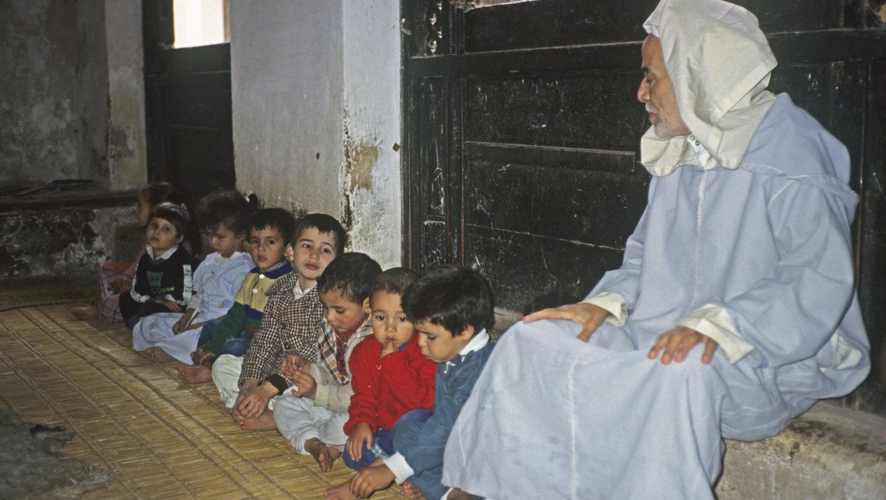 Schooltje in Peshawar Pakistan