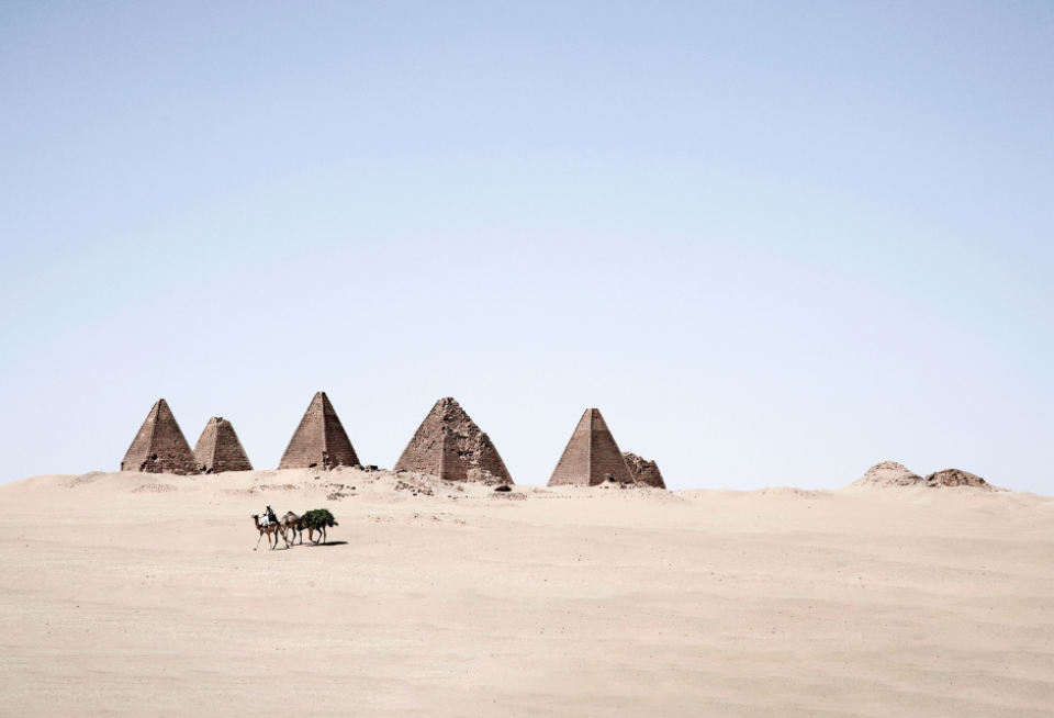 Piramides in Meroe - Soedan. Foto: GettyImages