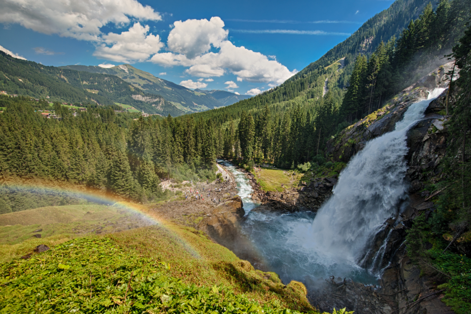 Krimmler Wasserfälle, Oostenrijk. Foto: Getty Images