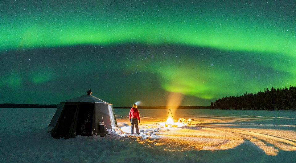 Noorderlicht in Zweden. Foto: Getty Images