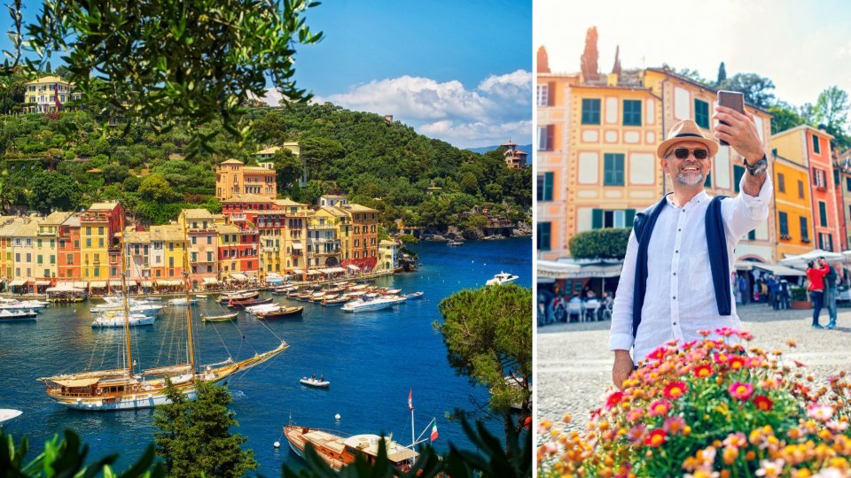 Etiquette: sta niet te lang stil in Portofino, Italië. Foto: Getty Images