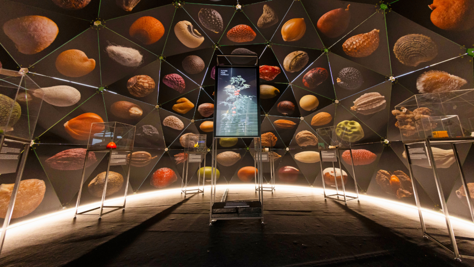 Kunst en cultuur zomer 2024 in Nederland. Spacefarming. De toekomst van voedsel, Evoluon. Foto: Tom Doms