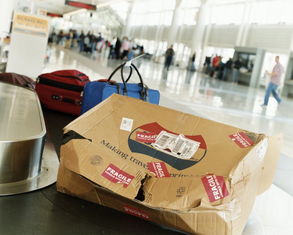 Wat te doen als je bagage beschadigd is? Foto: Getty Images
