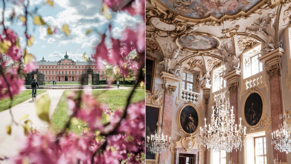 De mooiste en meest eclectische paleizen van Duitsland zijn toch wel paleis Slot Rastatt en paleis Slot Favorite. Foto Tim Bilman