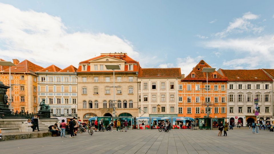 Bewonder de binnenstad van Graz, Oostenrijk. Foto: Anna Smorek