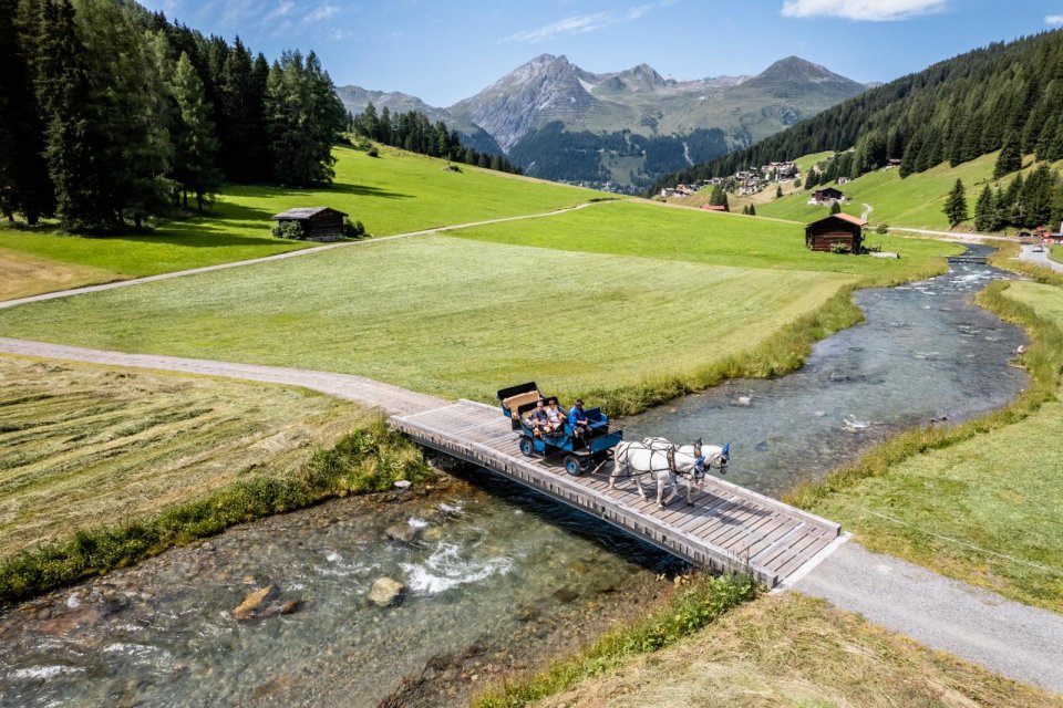 Sertig: een van de mooiste dorpen van Graubünden, Zwitserland. Foto: Martin Bissig