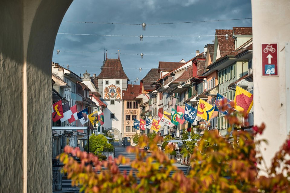 Willisau: een van de mooiste dorpen van Luzern, Zwitserland.