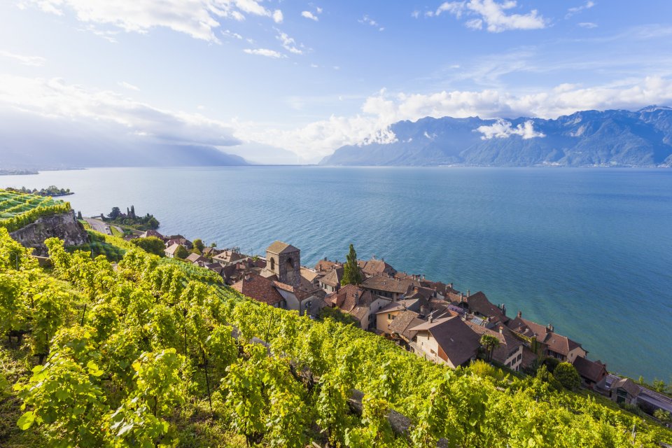 Saint-Saphorin: een van de mooiste dorpen van Vaud, Zwitserland. Foto: Westend61/ Getty Images