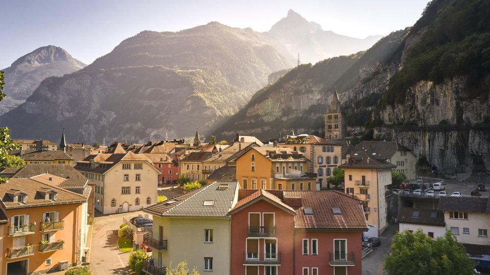 Saint-Maurice: een van de mooiste dorpen van Wallis, Zwitserland. Foto: My Switzerland