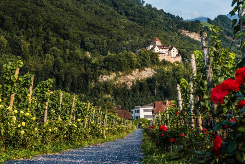 Vaduz: een van de mooiste dorpen van Liechtenstein. Foto: Liechtenstein Marketing/ Julian Konrad Photography