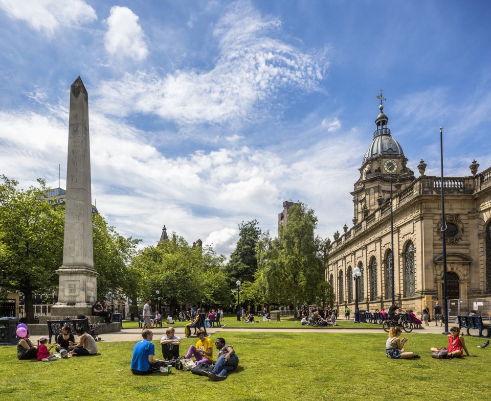 Beste bestemmingen voor een coolcation: Birmingham, Engeland. Foto: Getty Images