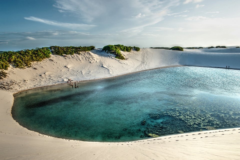 Nieuw Unesco Werelderfgoed 2024: Lençóis Maranhenses National Park, Brazilië. Foto: Getty Images