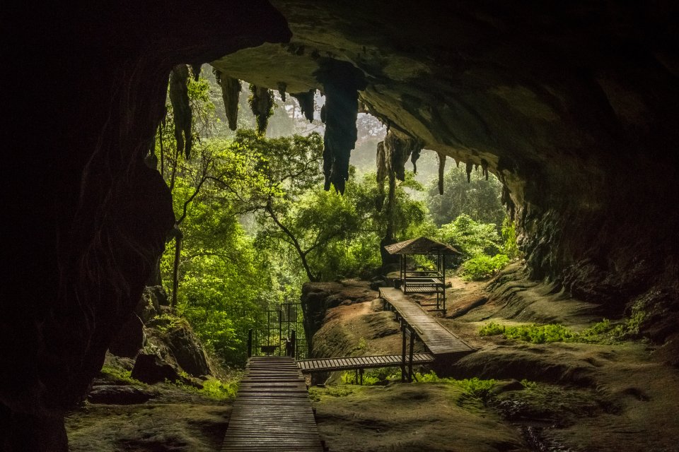 Nieuw Unesco Werelderfgoed 2024: Grottencomplex van Niah National Park in Borneo, Maleisië. Foto: Getty Images