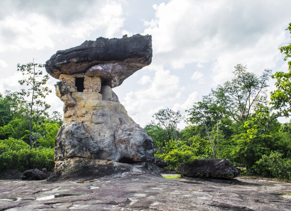 Nieuw Unesco Werelderfgoed 2024: Phu Phrabat, Thailand. Foto: Getty Images