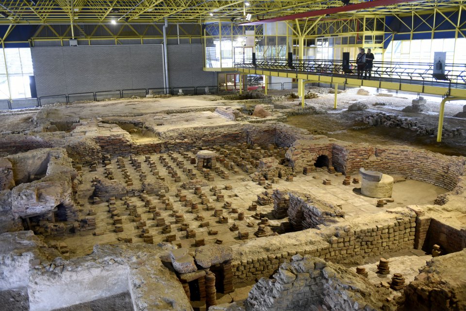 Meest iconische bouwwerken van Nederland: Romeins Badhuis in Heerlen. Foto: Peter Hilz / HH/ ANP