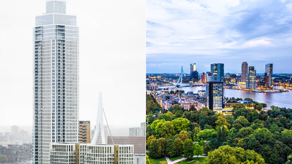 Ontdek de absolute hoogtepunten in Nederland: Zalmhaven in Rotterdam. Foto's: ANP en Getty Images