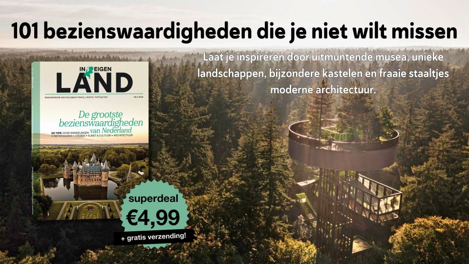 Ga naar de webshop. 101 bezienswaardigheden die je niet wilt missen.