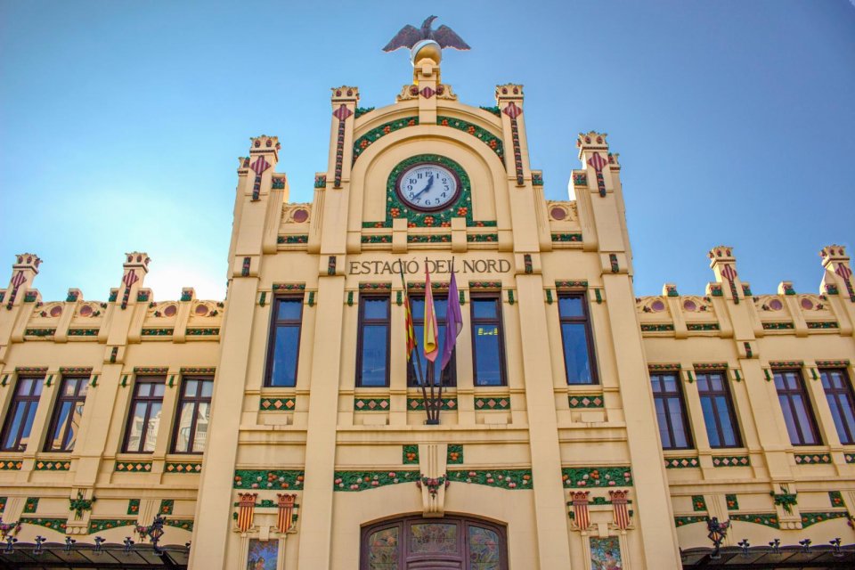 Treinstation Estación del Norte in Valencia. Foto: Getty Images