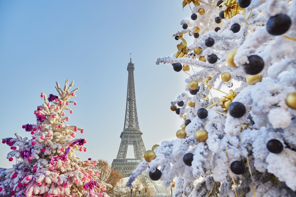 Kerstmis in Parijs, Frankrijk. Foto: Getty Images