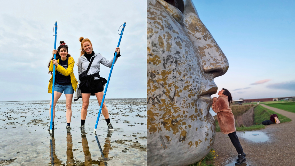 Duurzame reiziger Saskia Sampimon - Ode aan de Nederlandse stedentrip. Wadlopen en het gezicht van Nijmegen. Foto's: Saskia Sampimon - thegreenlist.nl