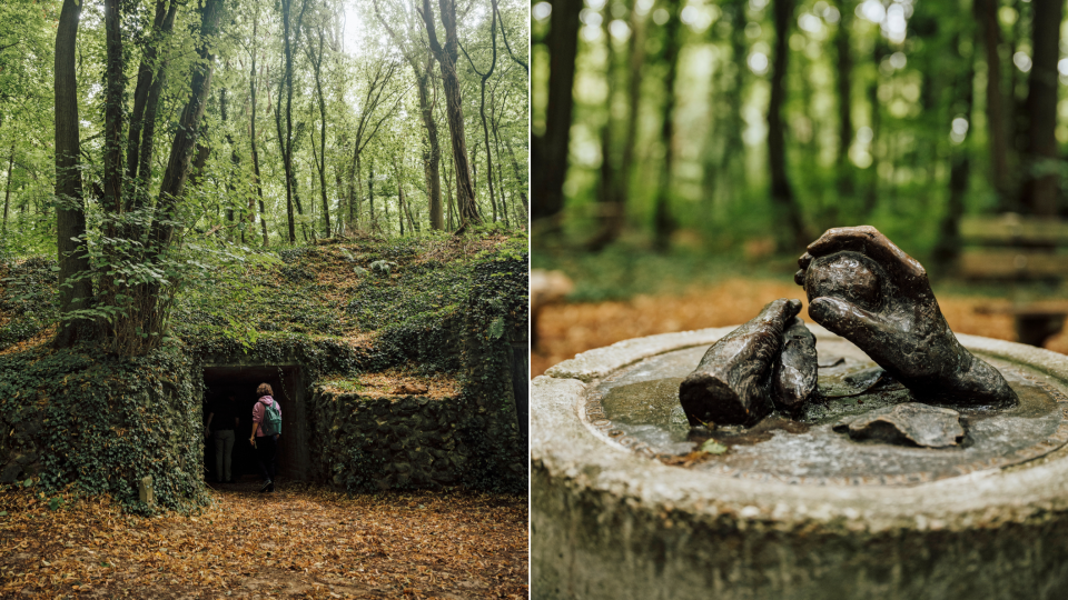 Vuursteenmijnen in Zuid-Limburg Rijckholt. Foto's: Sabrina Gaudio