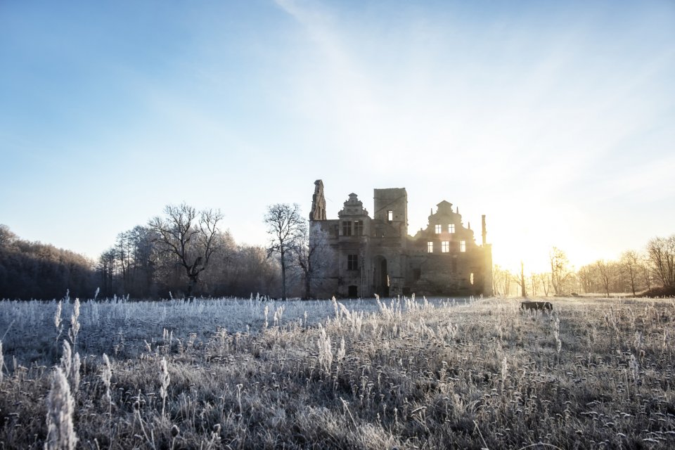 9 creepy plekken voor Halloween: Ungru Manor, Estland. Foto: Getty Images