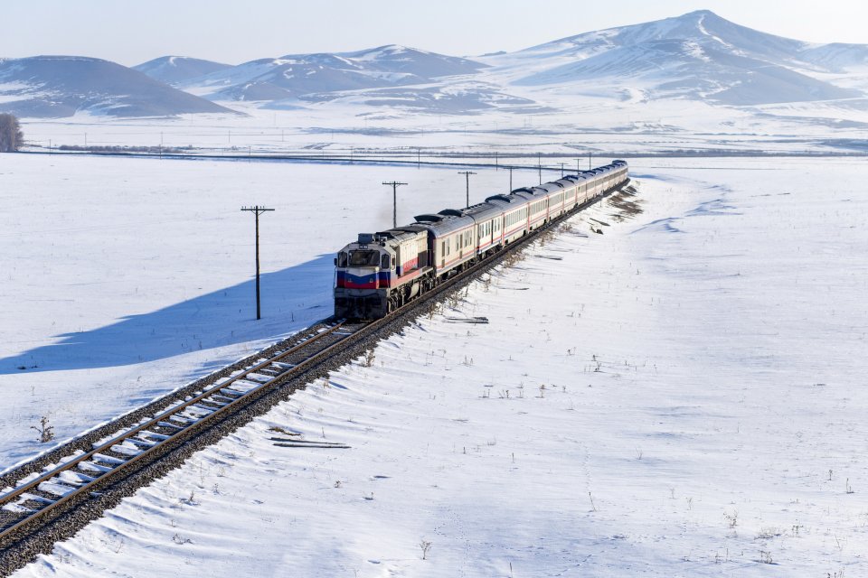 Ontdek Turkije in de winter per trein. Foto: Getty Images