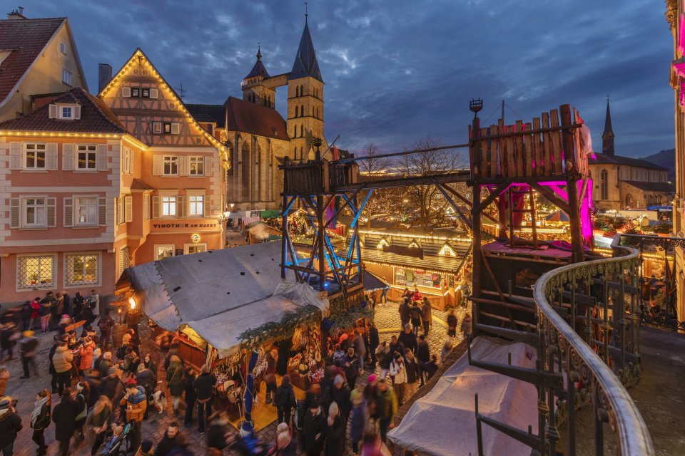 Onbekende kerstmarkten wereldwijd: Esslingen, Duitsland. Foto: Getty Images